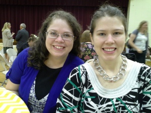 Jenny and me at conference